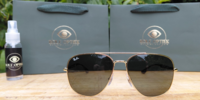 Ray-Ban RB 3683 001/31 &ndash; Goud met G-15 Groene Lens